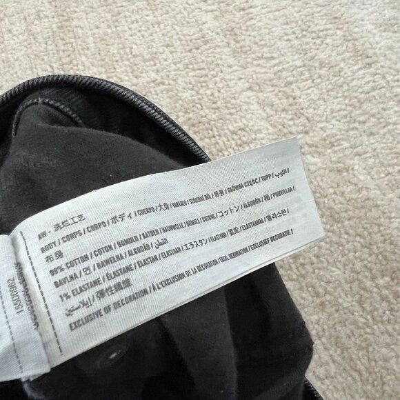 Abercrombie & Fitch High Waisted Dad Jeans Button Fly 26 / 2 Long - Picture 10 of 11